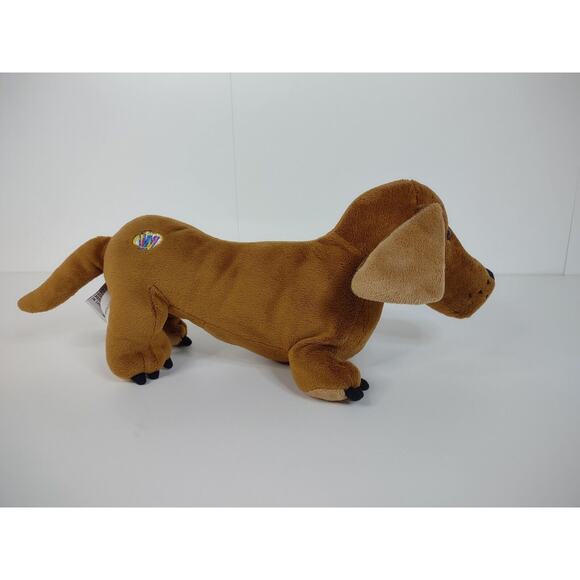 Webkinz Cinnamon Dachshund Plush Ganz Hotdog Weenie Dog Stuffed Animal #HM421 - Picture 2 of 12